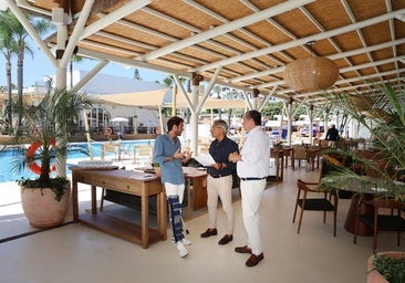 Baustadtrat José Eduardo Díaz besuchte die Meliá-Einrichtungen.