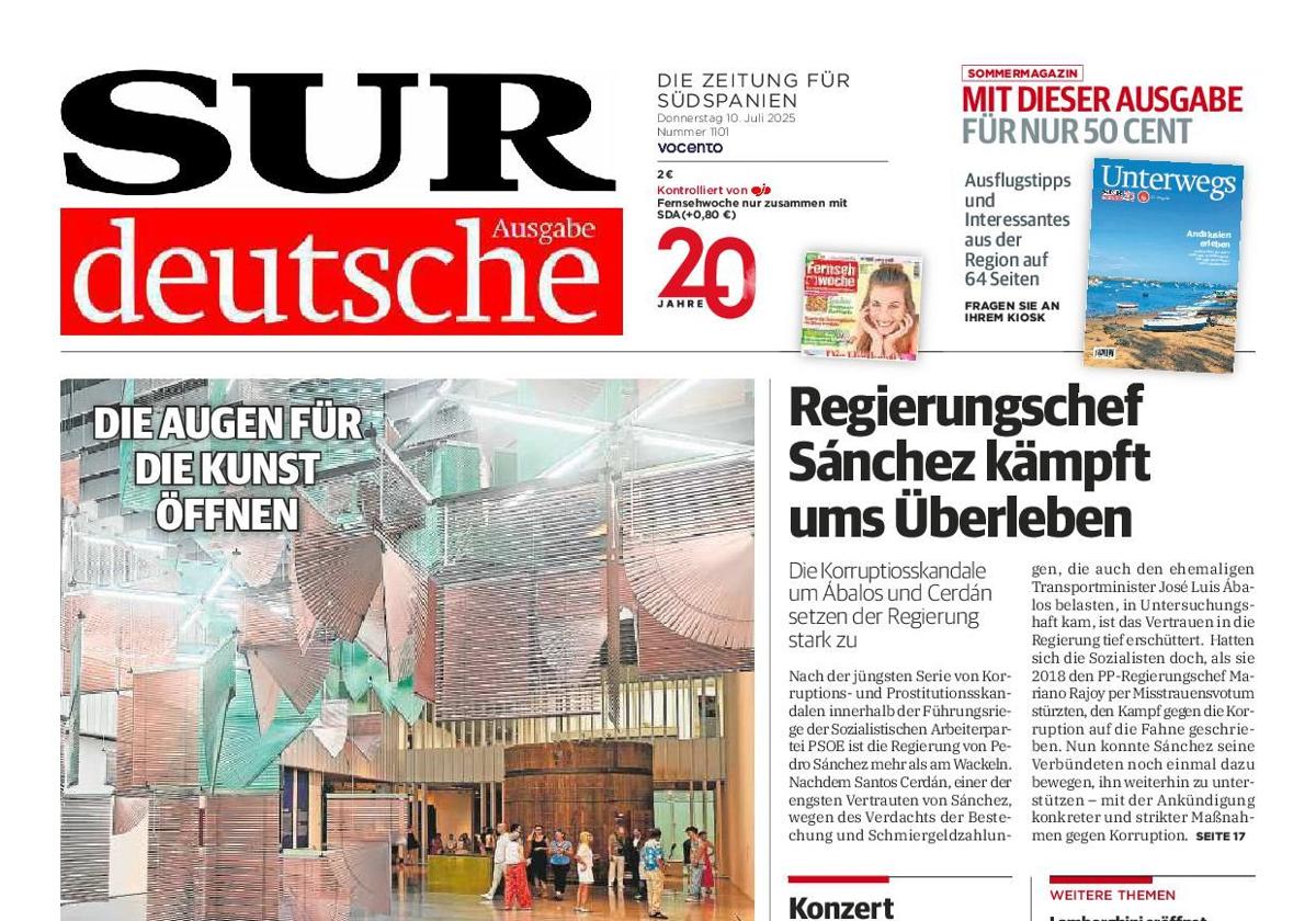 Exklusiv ab 10. Juli in unserer Printausgabe