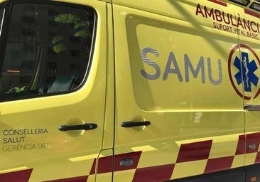 Eine Ambulanz des balearischen Rettungsdienstes SAMU.