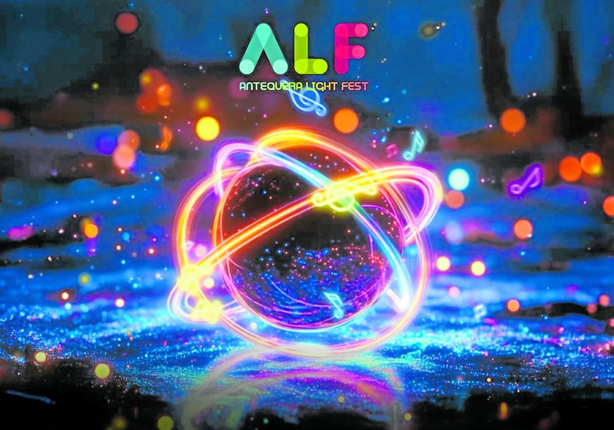 Das Bild, das für die diesjährige Ausgabe des Lichterfestivals wirbt.