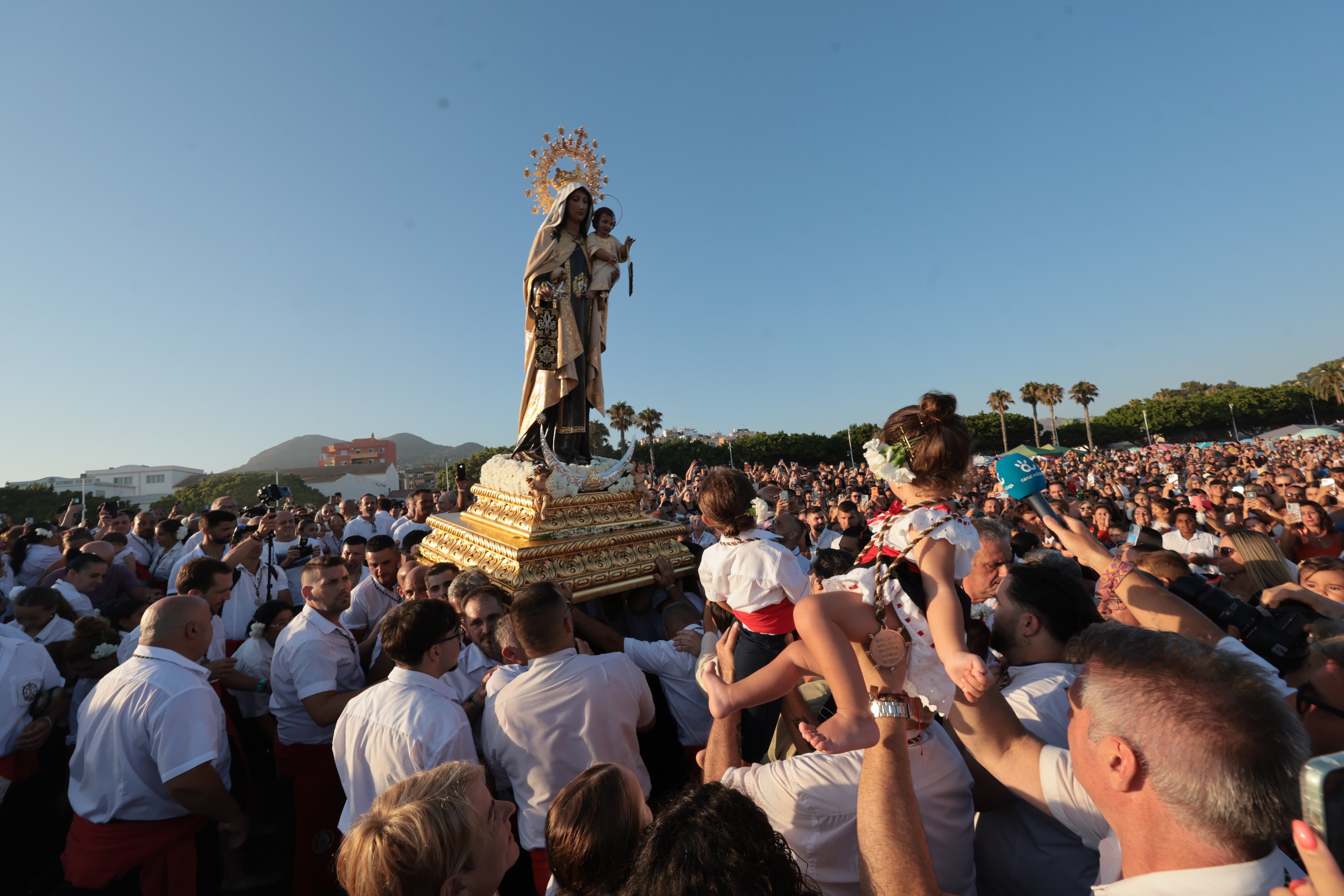 Procesión de la Virgen del Carmen en El Palo