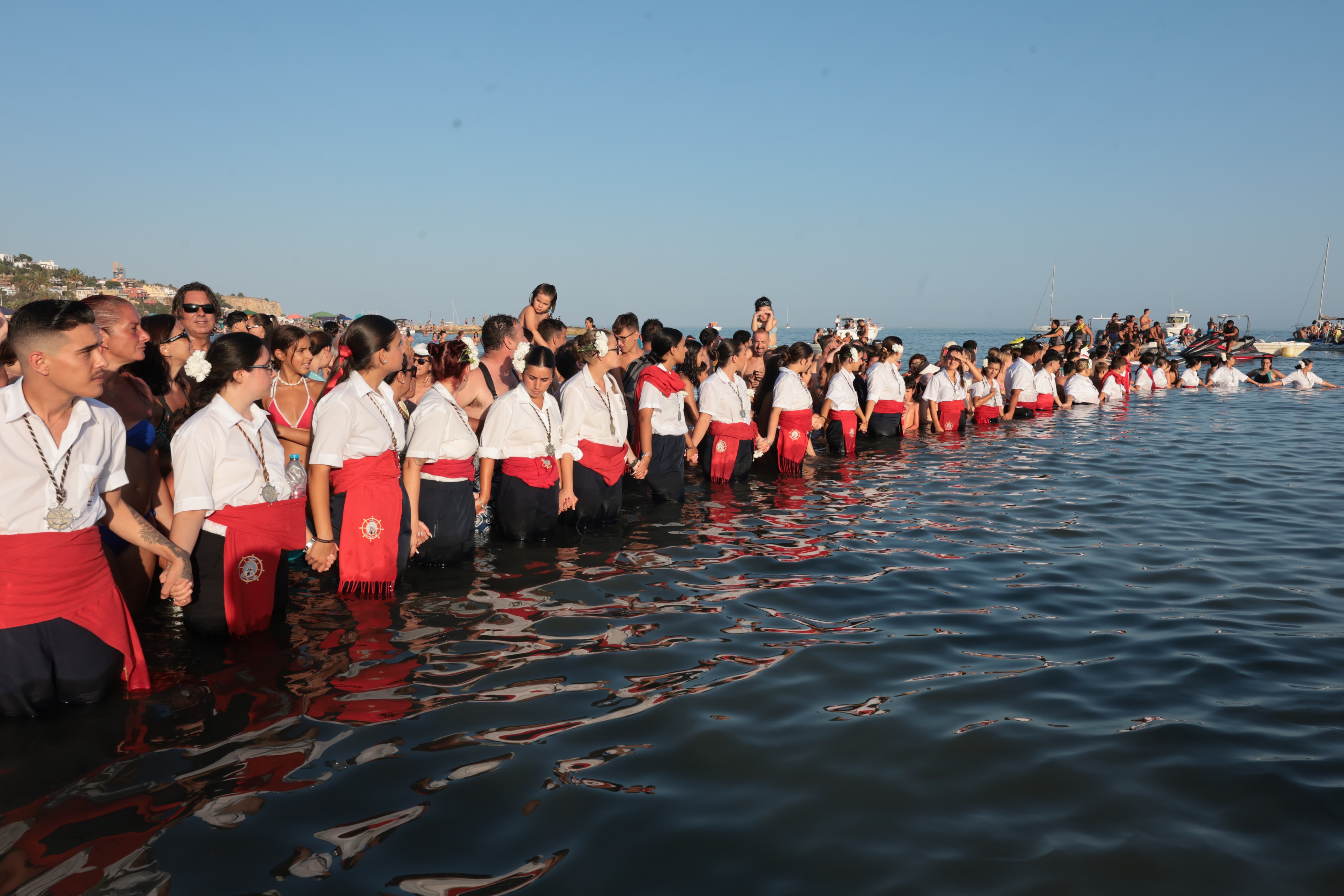 Procesión de la Virgen del Carmen en El Palo