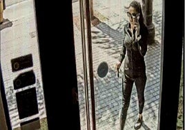 Dana Leonte kurz vor ihrem Verschwinden.