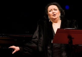 Die 2018 verstorbene katalanische Sopranistin Montserrat Caballé.