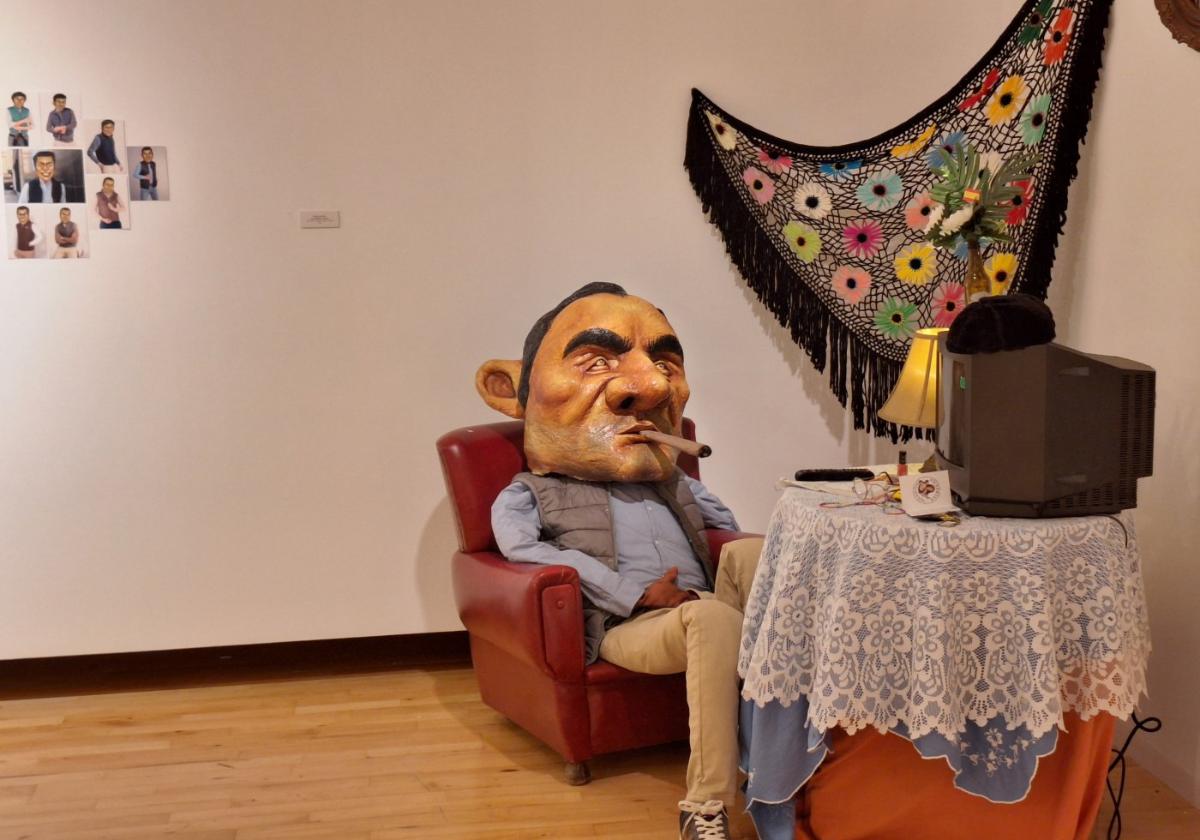 Teil des Werkes von Marcos Sevilla.