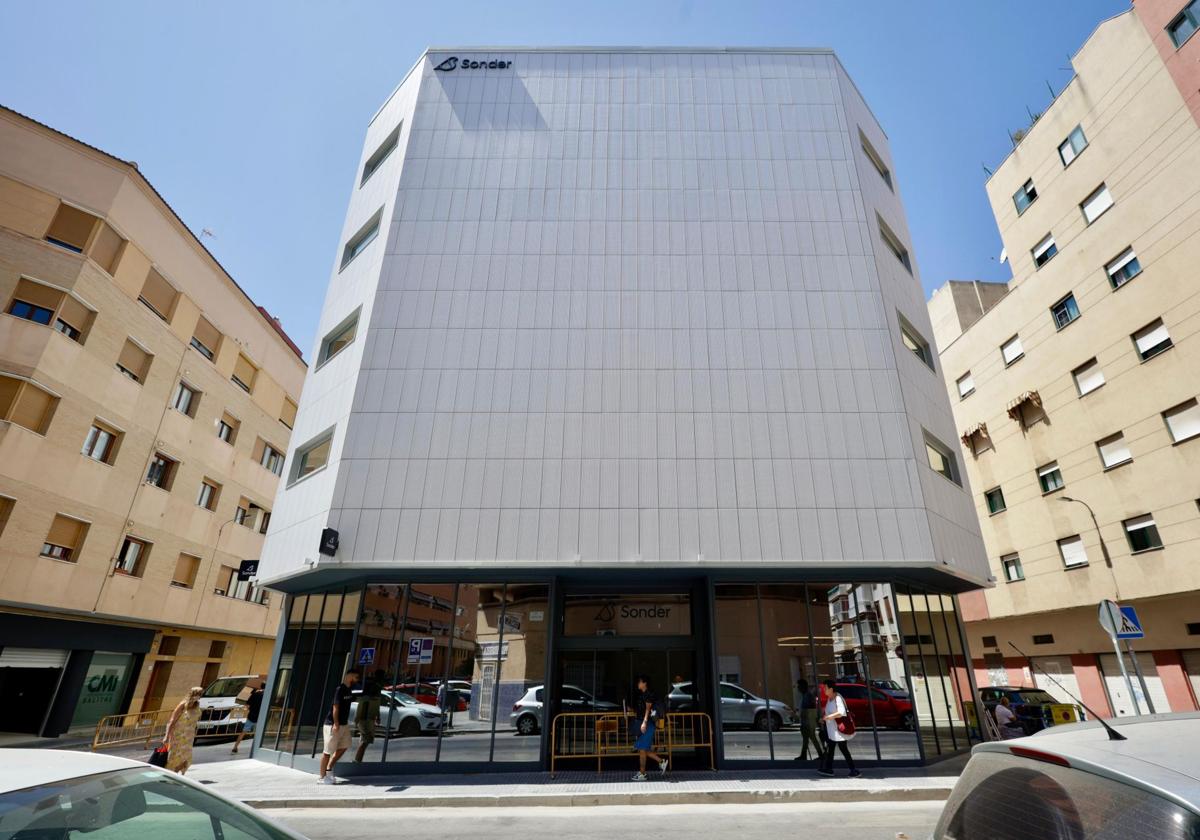 Das neue Hotel im Stadtteil El Perchel.