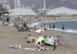 Der Vorfall ereignete sich am Strand des Stadtteils Huelin.