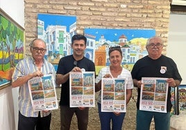 Präsentation der achten Edition der Ausstellung für Naive Kunst in Riogordo.