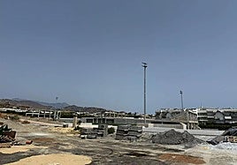 Der neue Sportkomplex in der Gegend Santa Rosa-Los Llanos.