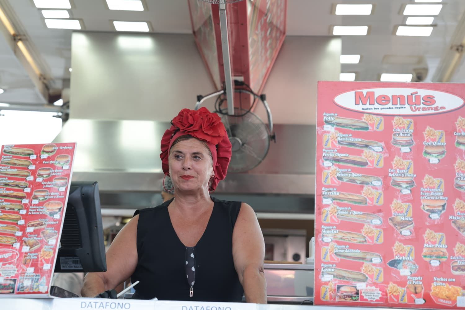 Carmen Uranga, Inhaberin von Hamburguesas Uranga