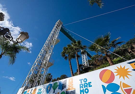 Der Aufzug im Parque la Batería.