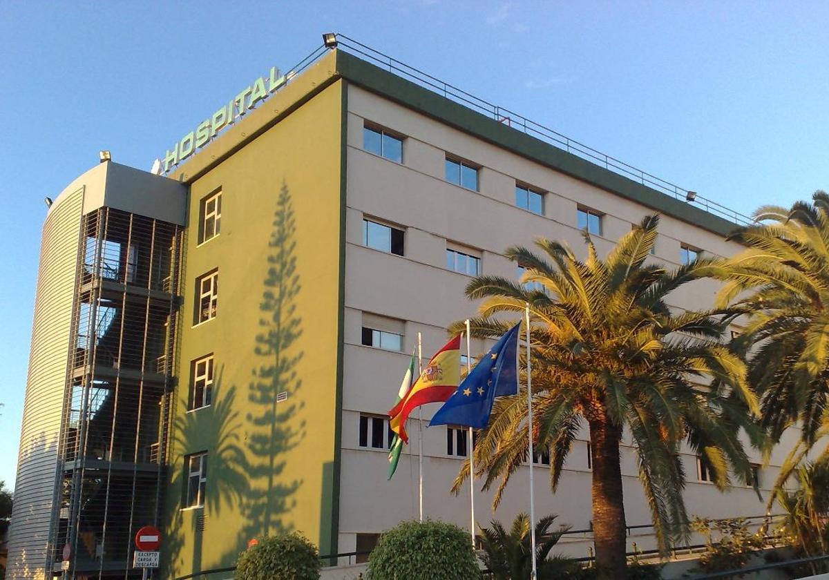 Hauptgebäude des Hospital Comarcal de la Axarquía