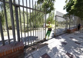 Am gestrigen Mittwoch wurde der Park geschlossen.