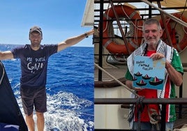 Rafael Borrego (links) und Manolo García.