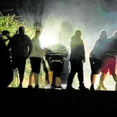 Prado Negro, ein Stadtteil von Huétor Santillán, erlebte eine angespannte Nacht bis zur Freilassung der Frau.