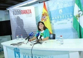 Die Generaldirektorin für Kultur, Carmen Díaz, stellte das Festival vor.