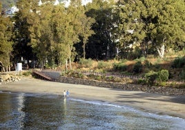 Abschnitt des Küstenwegs in Estepona.