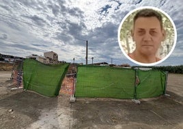 Bild des inzwischen umzäunten Brunnens, in den David Ruiz Hierrezuelo im vergangenen August stürzte und starb.