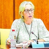 Die andalusische Gesundheitsministerin Rocío Hernández am 1.10.