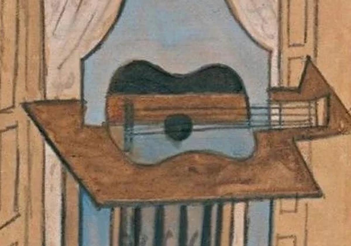 Das Bild «Stillleben mit Gitarre« von Pablo Picasso ist spurlos verschwunden.