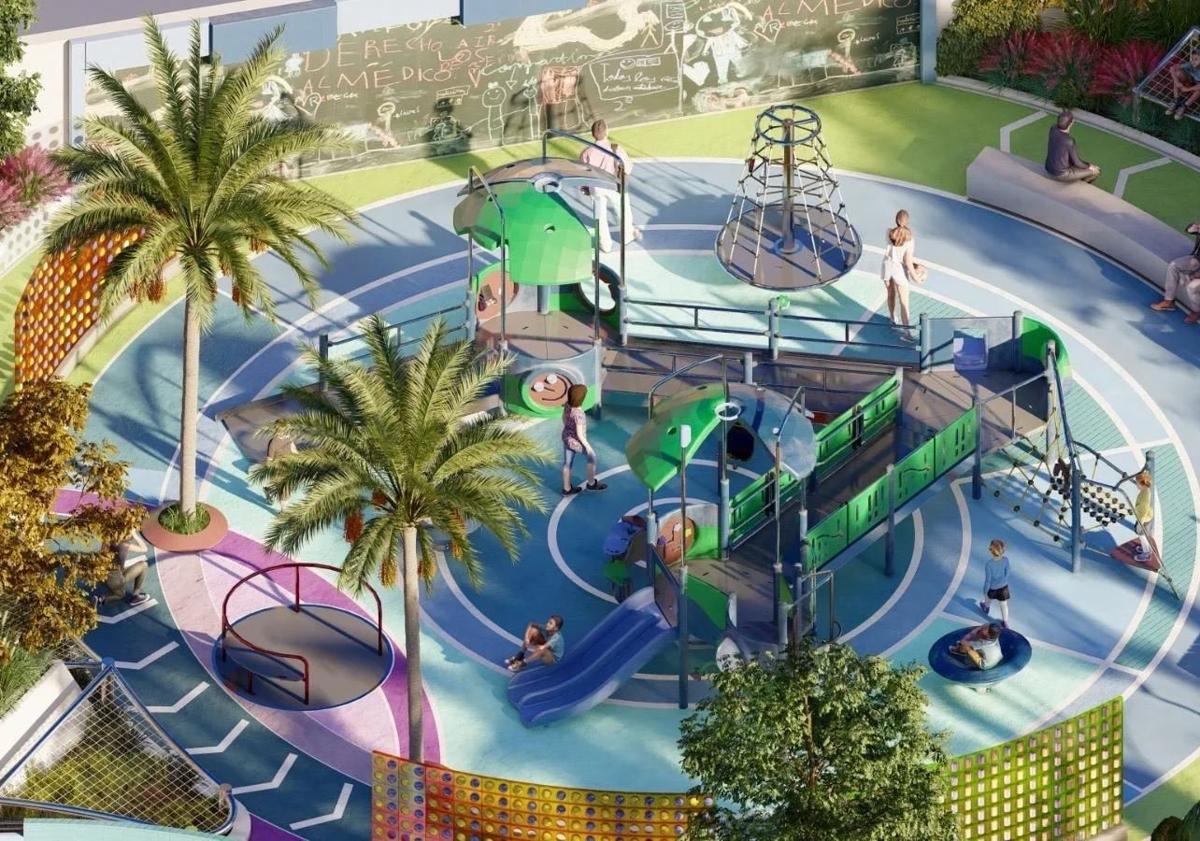 Imagen principal - Almuñécar schreibt Projekt aus für ersten großen Spielplatz Andalusiens für Kinder mit Autismus und ADHS