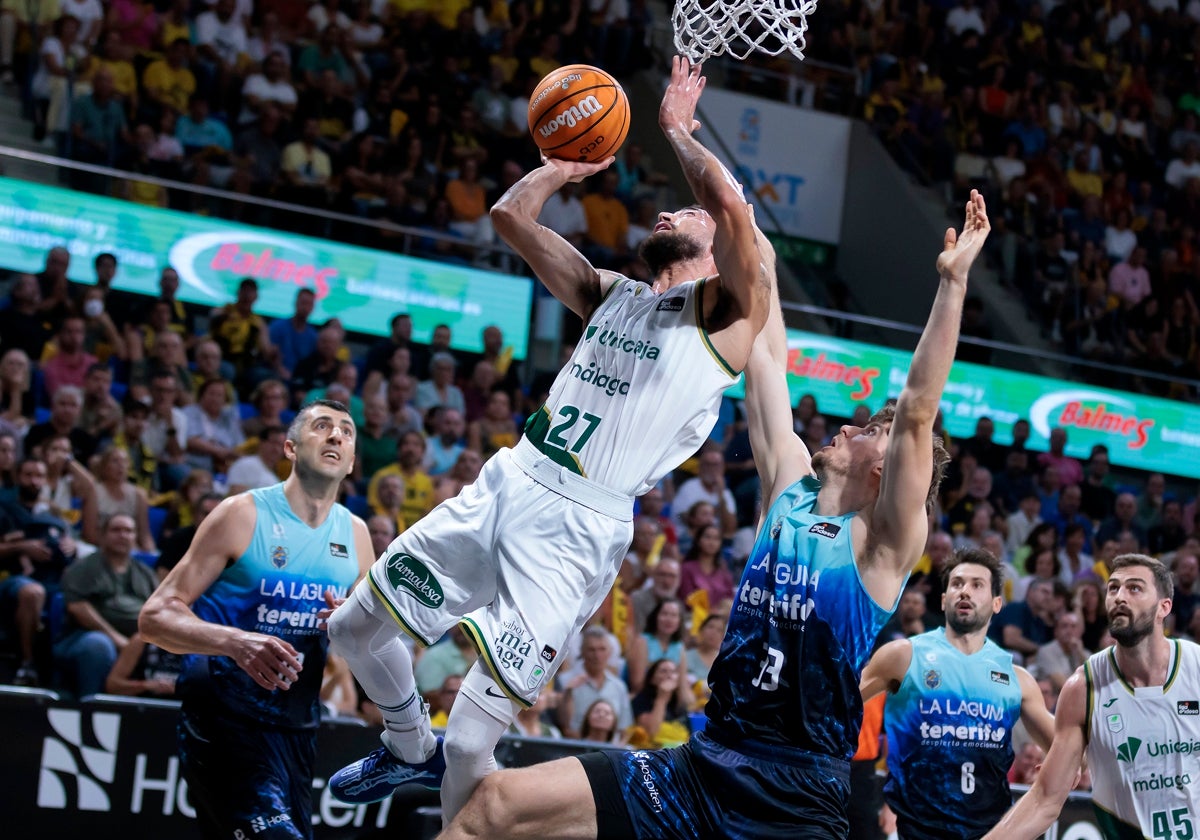 Unicaja Málaga von einer weit überlegenen Mannschaft aus Teneriffa überrannt