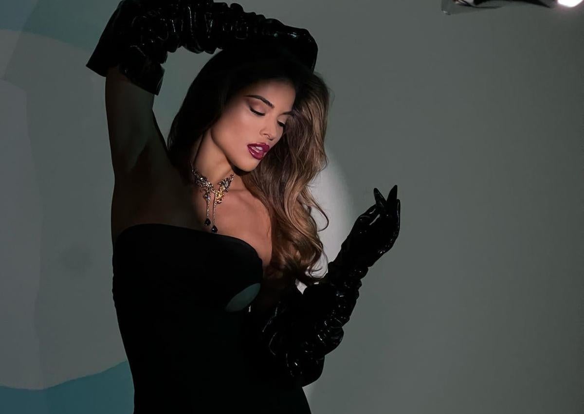 Imagen secundaria 1 - Topmodel Lidia Santos aus Málaga gibt ihr Debüt als Kellnerin in der Kuppelshow «First Dates»