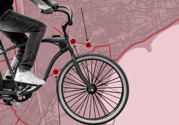 Die Fahrradkultur hat es in Málaga schwer
