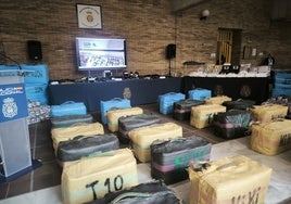 Nationalpolizei hebt Drogenbanden in mehreren Orten der Provinz Málaga aus