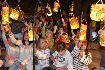 Martinsumzug in Marbella