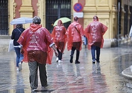 Gelbe Warnung wegen Regenfällen in Málaga bis Samstag verlängert