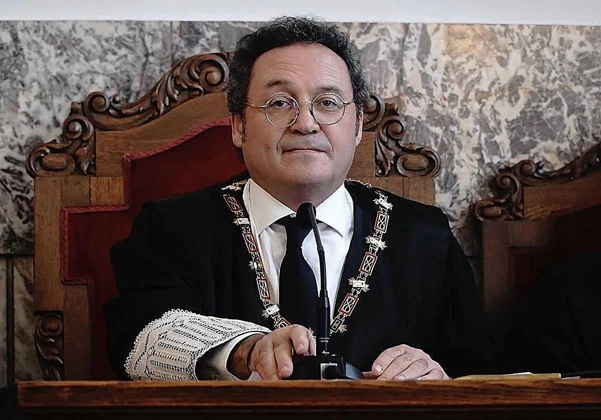 Alvaro García Ortiz während des Prozesses.