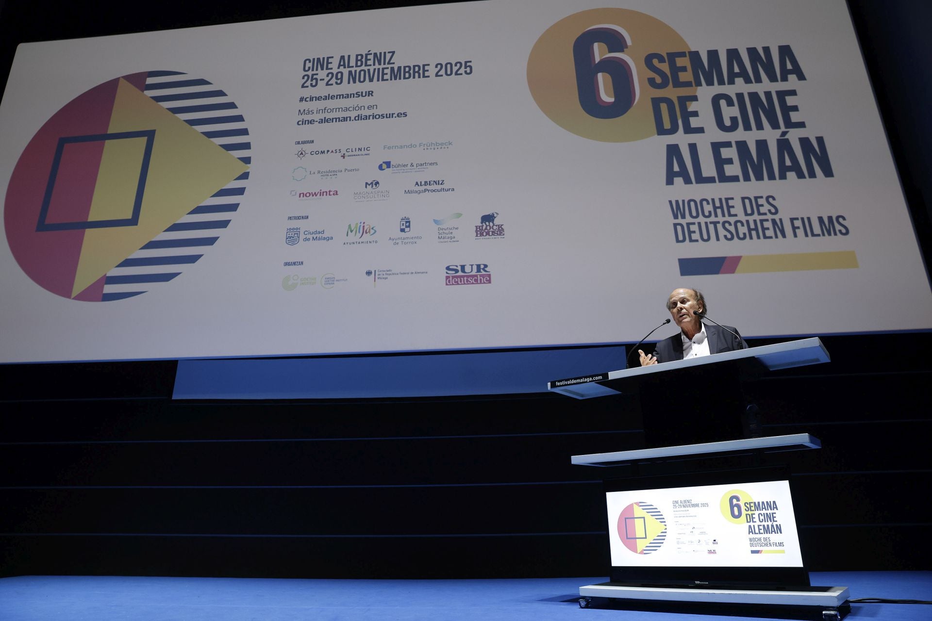 So war die Eröffnung der 6. Deutschen Filmwoche von Málaga im Kino Albéniz