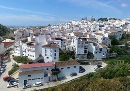 Blick auf Algarrobo Pueblo.
