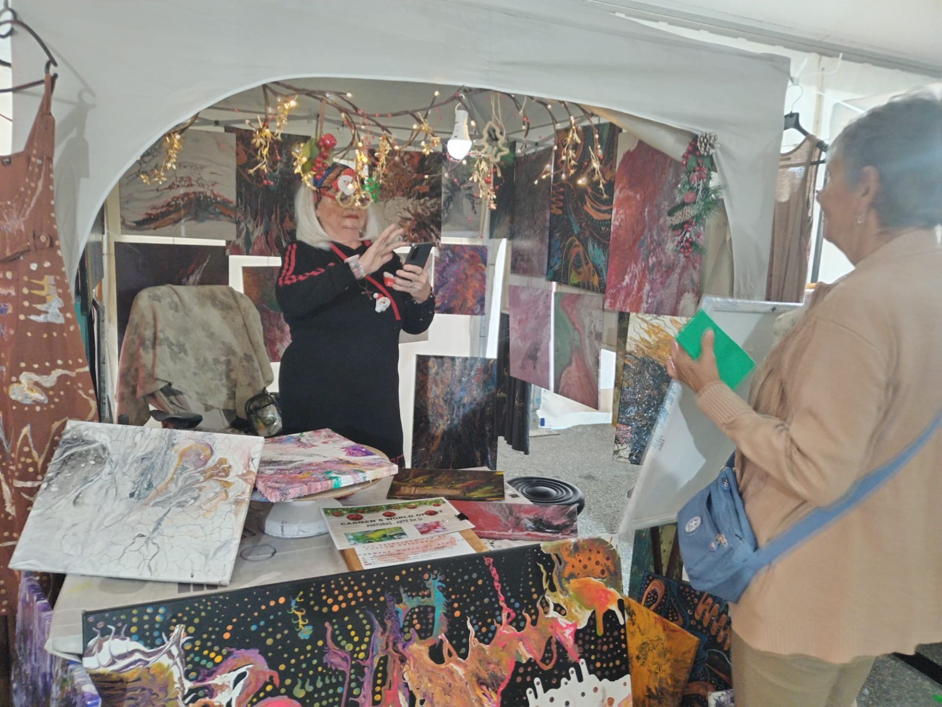 Fast wie in Deutschland: der Weihnachtsmarkt von Torrox Costa