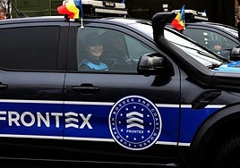 Frontex-Beamte in Rumänien am 1. Dezember, dem Nationalfeiertag.