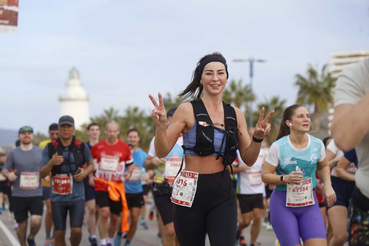 Fotogalerie des Marathons von Málaga