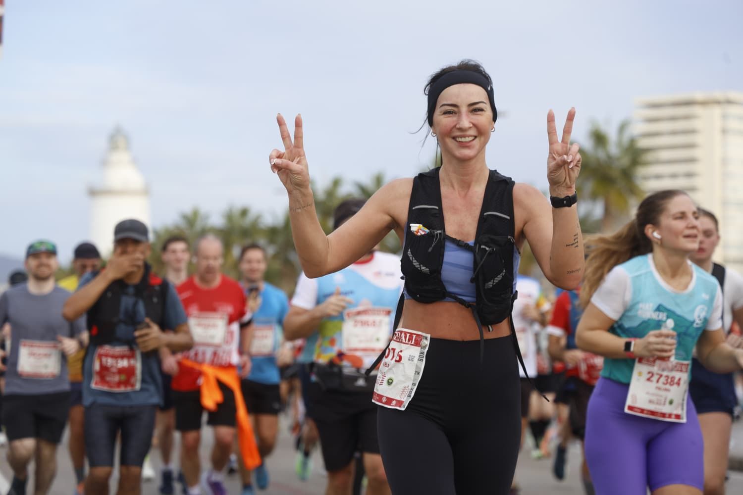Fotogalerie des Marathons von Málaga