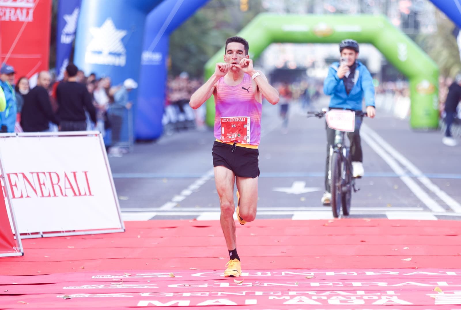 Fotogalerie des Marathons von Málaga