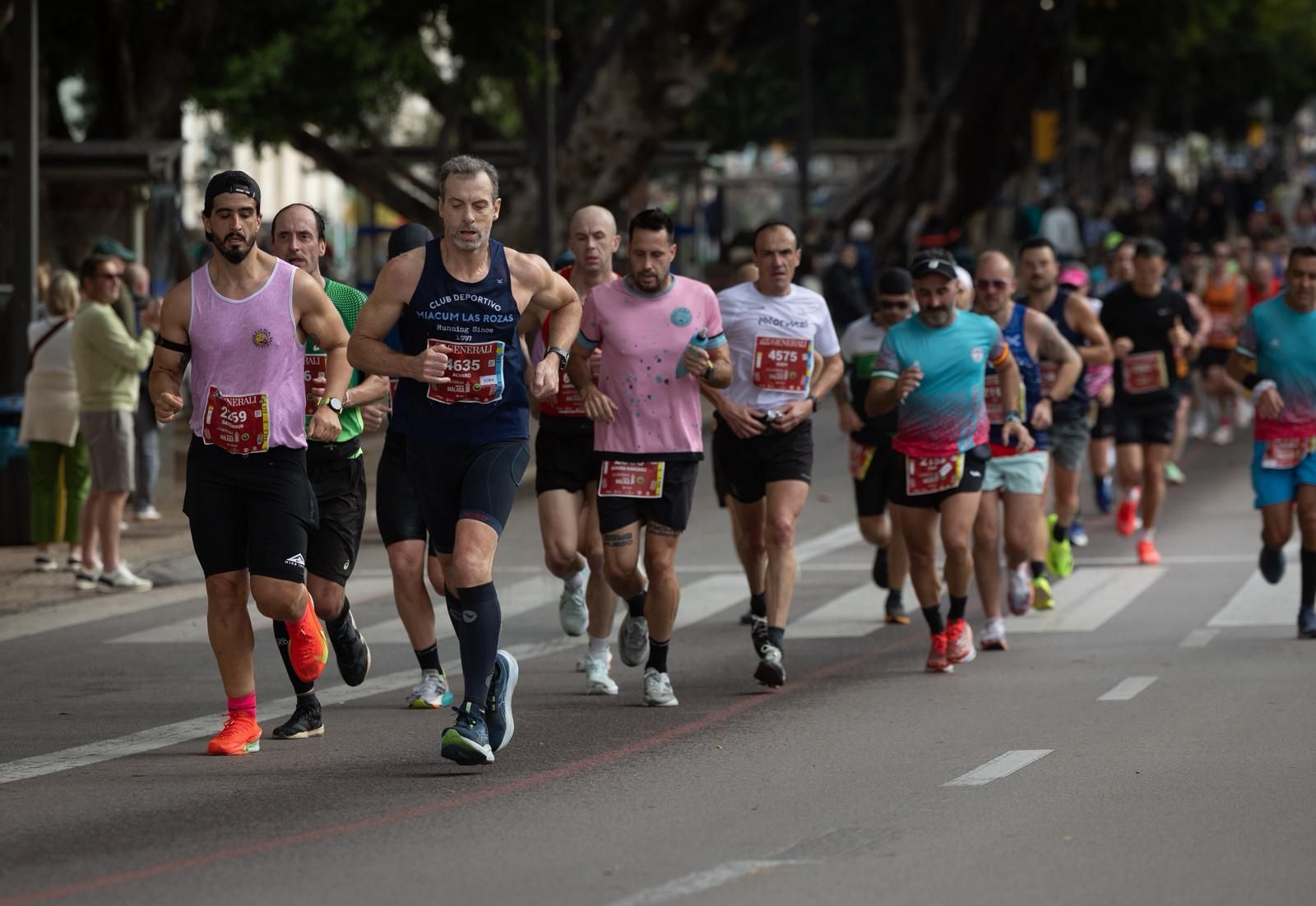Fotogalerie des Marathons von Málaga