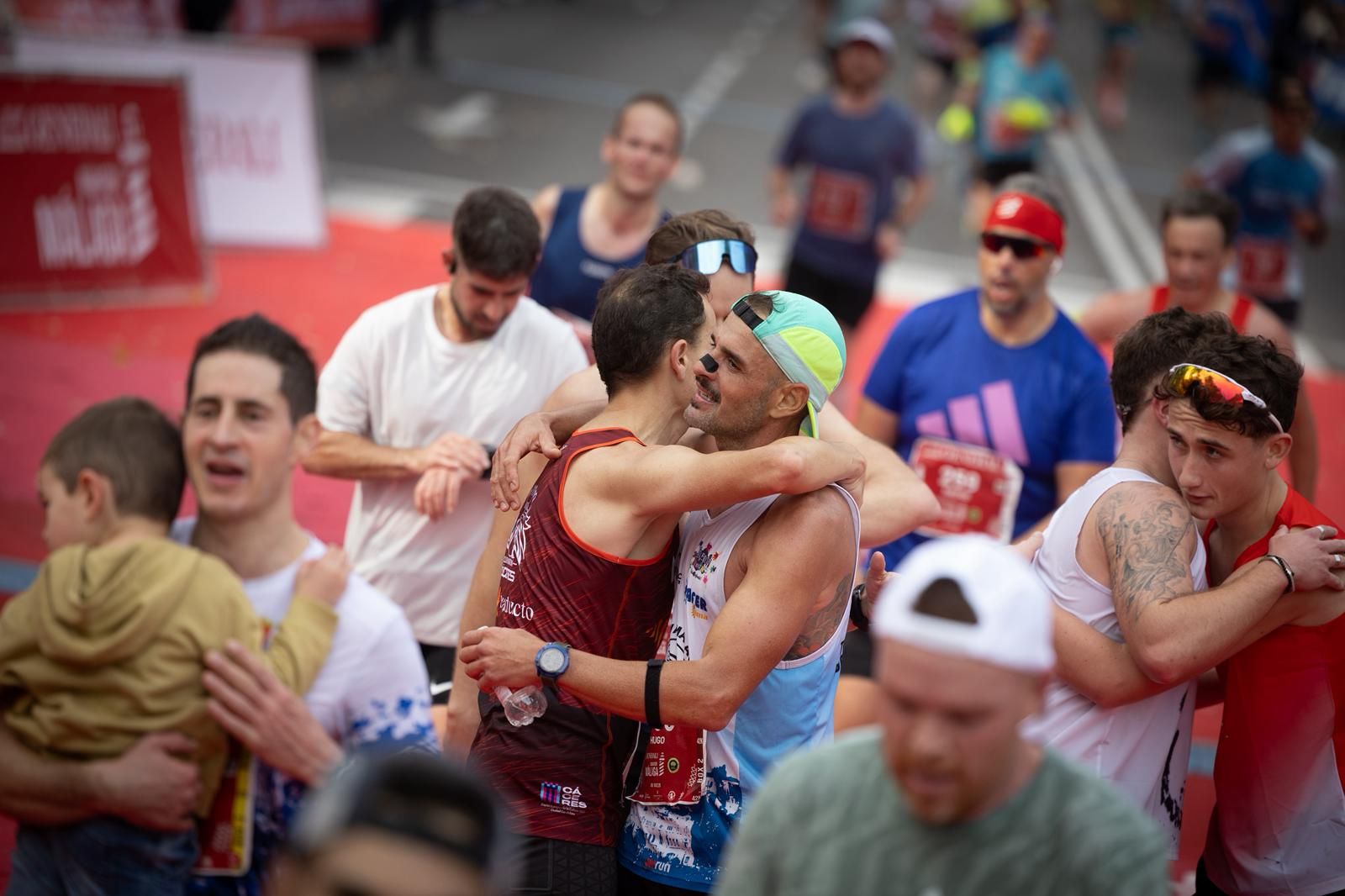Fotogalerie des Marathons von Málaga
