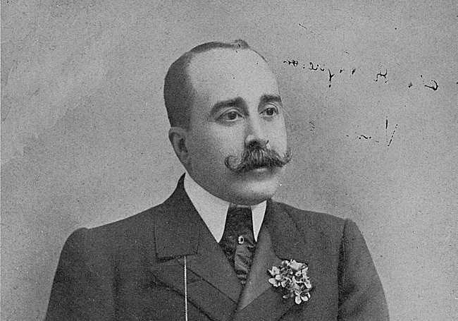 Der Journalist und Abgeordnete Augusto Suárez de Figueroa.