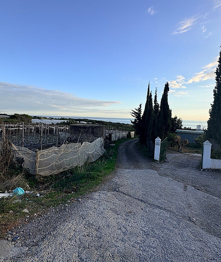 Imagen secundaria 2 - Oben Blick auf die Vega de Maro vom alten Wachturm; unten Grundstücke in der Region.