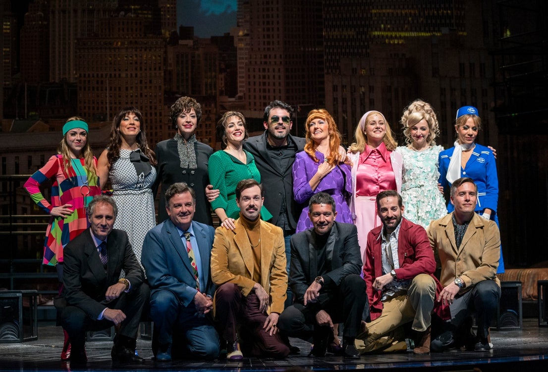 Antonio Banderas stars in the show that brings Broadway glitter to the Soho theatre