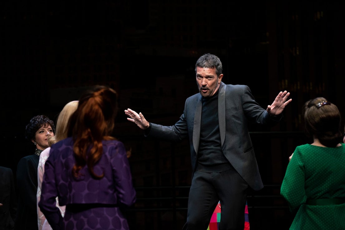 Antonio Banderas stars in the show that brings Broadway glitter to the Soho theatre