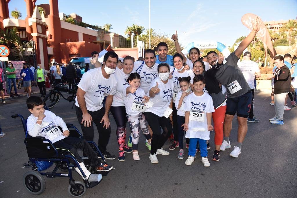 More than 1,300 people took part in races of 21, 10 or five kilometres on Sunday in support of Proyecto Hombre