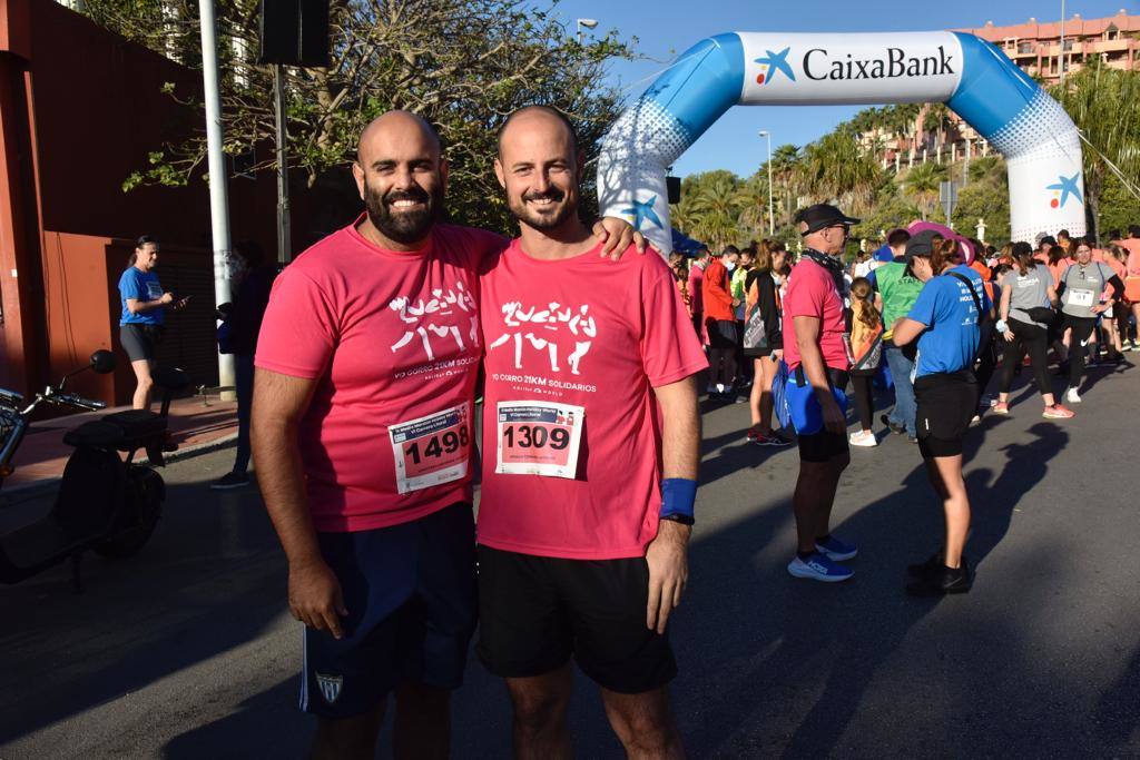 More than 1,300 people took part in races of 21, 10 or five kilometres on Sunday in support of Proyecto Hombre