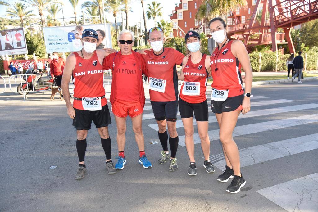 More than 1,300 people took part in races of 21, 10 or five kilometres on Sunday in support of Proyecto Hombre