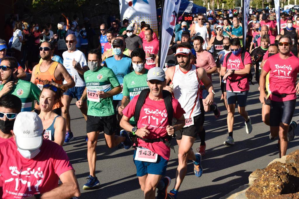 More than 1,300 people took part in races of 21, 10 or five kilometres on Sunday in support of Proyecto Hombre