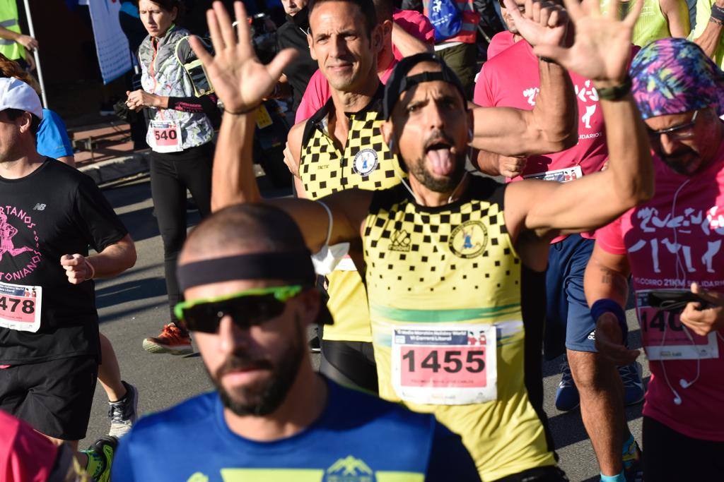 More than 1,300 people took part in races of 21, 10 or five kilometres on Sunday in support of Proyecto Hombre